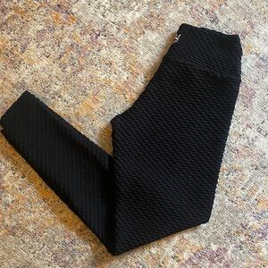 Booty by Brabants Black Textured Leggings